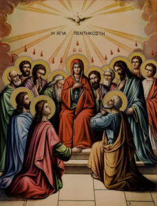 Traditional Greek icon